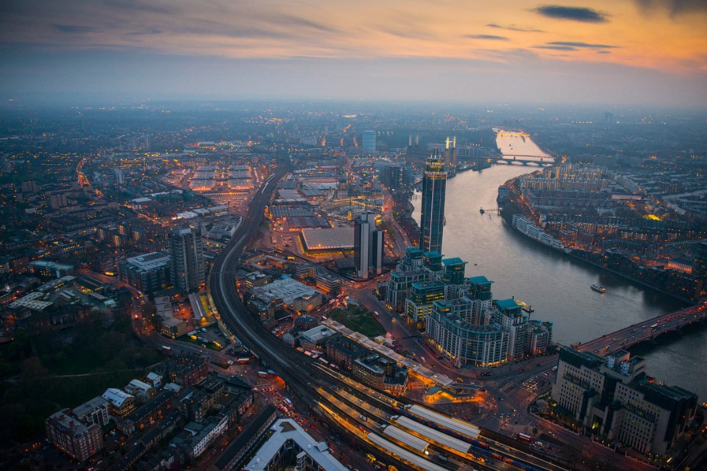 Лондон с высоты в объективе Джейсона Хокса
