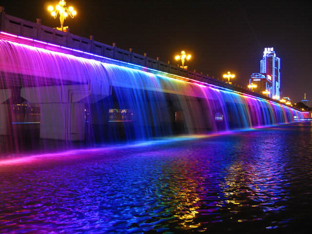 Радужный фонтан в Сеуле