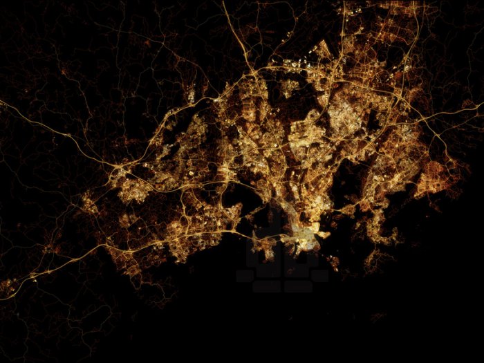 Снимки из космоса Марка Хачфе