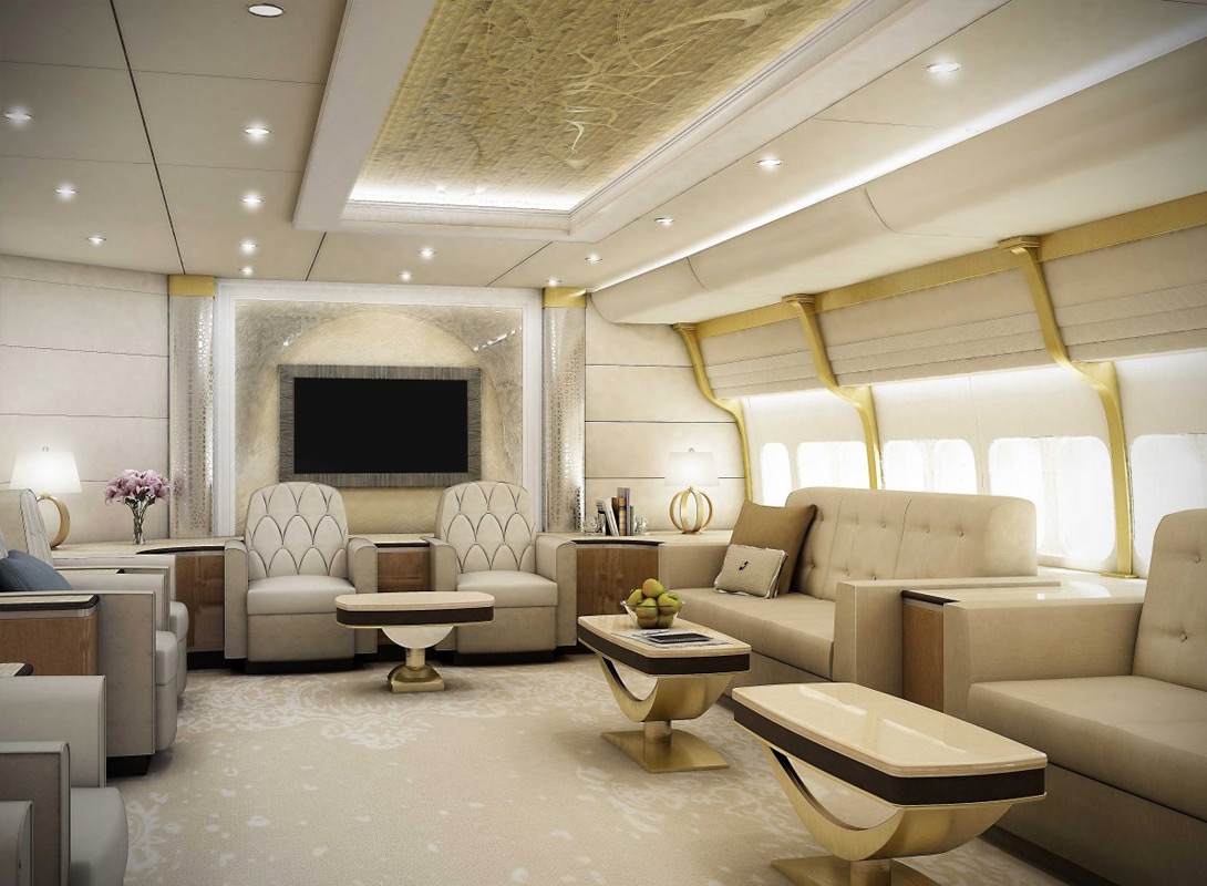 Boeing 747-8 VIP - роскошный летающий дворец