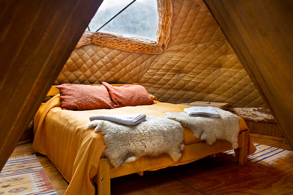 Роскошный отель EcoCamp Patagonia в окружении дикой природы