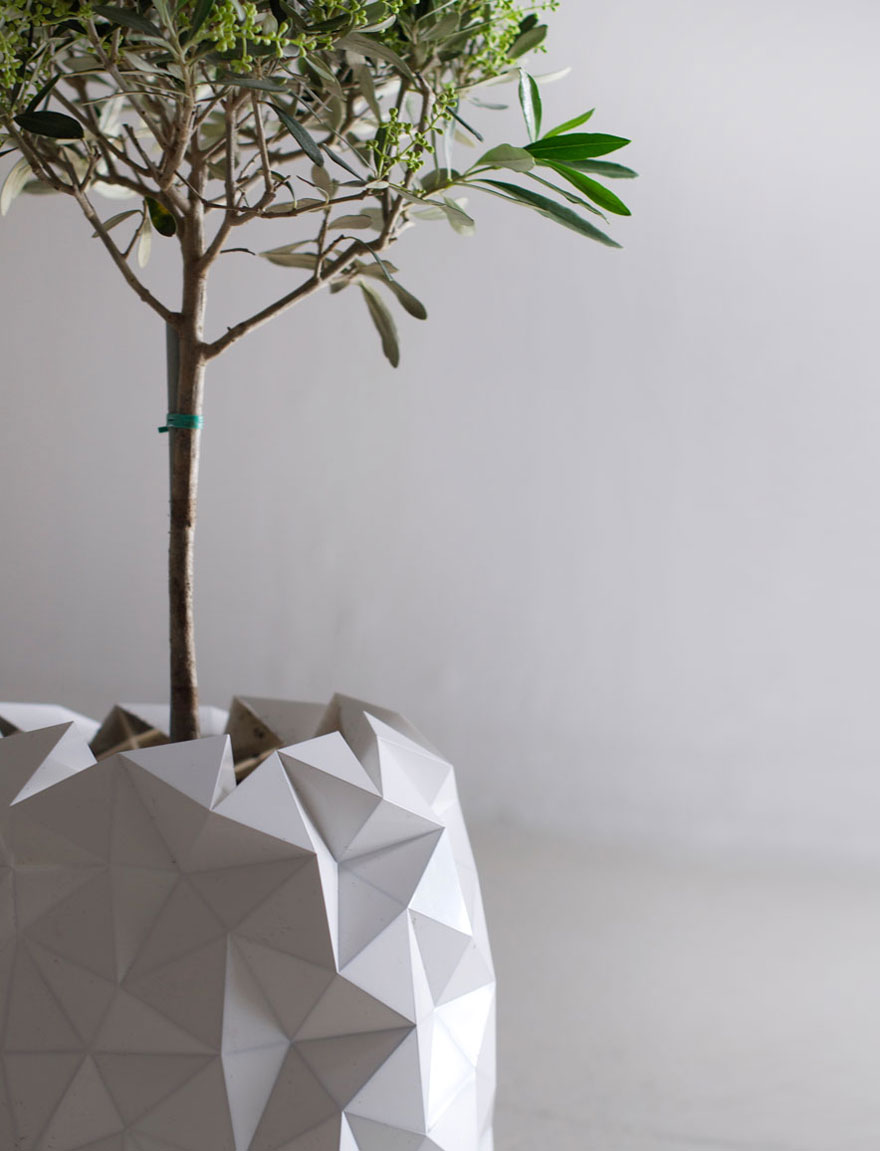 origami gorshok rastjot vmeste s tsvetkom 6