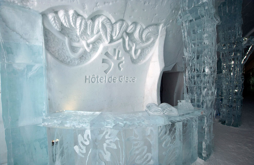 Ледяной Hotel de Glace