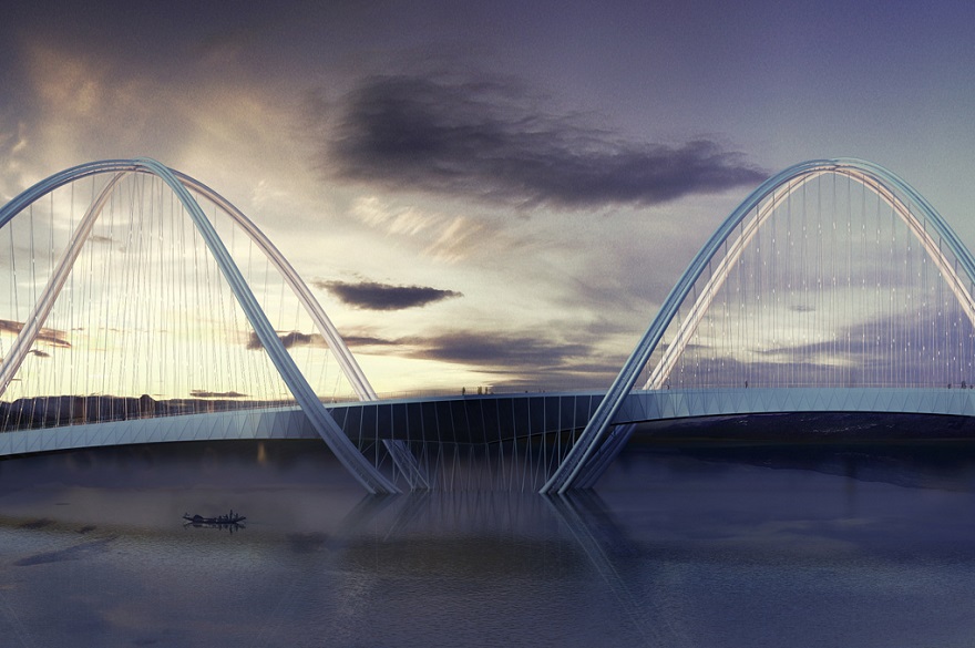 futuristicheskij proekt olimpijskogo mosta v pekine 1